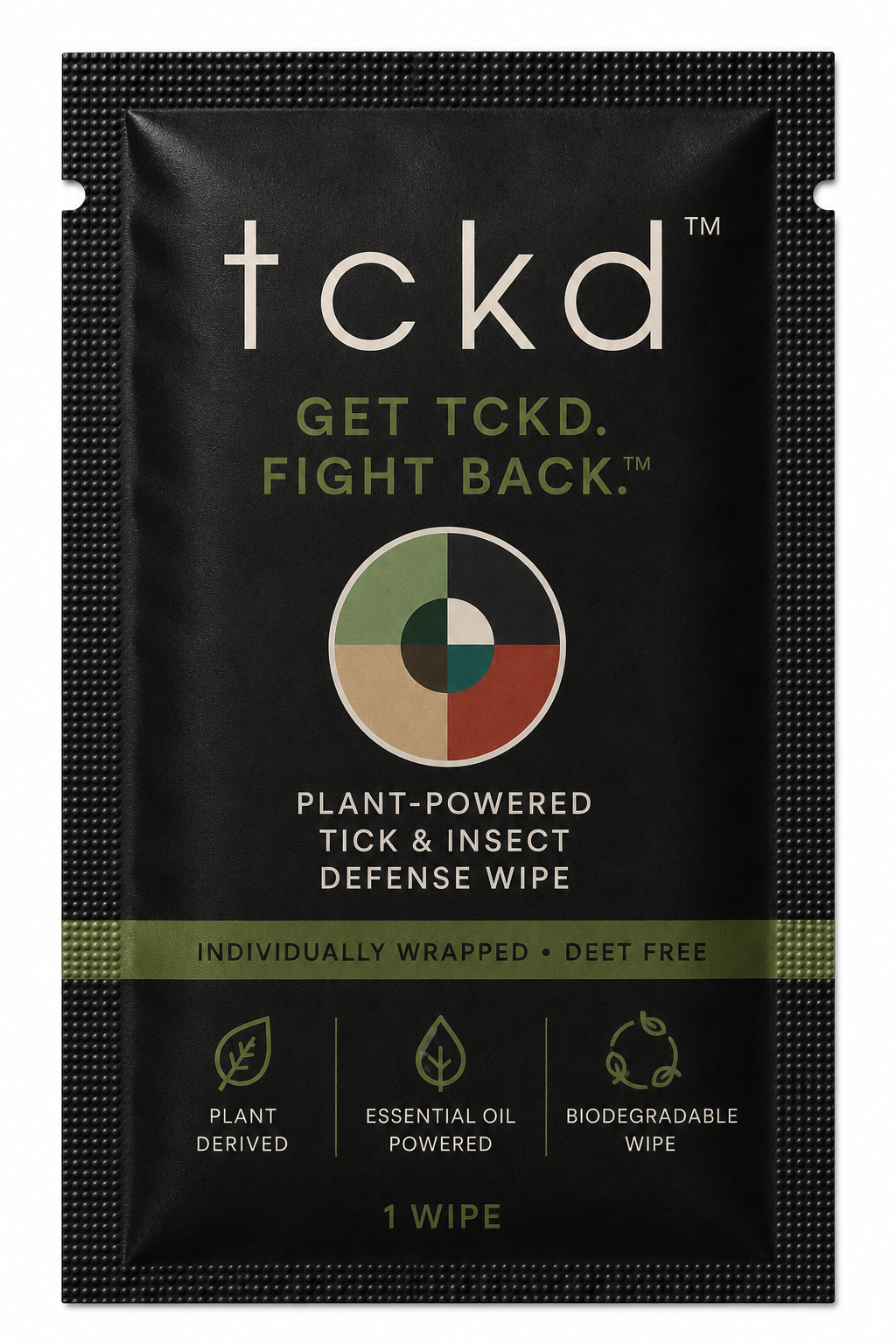 *PREORDER* ⭐ BEST VALUE | tckd™ Family Defense Pack | 80 Daily Tick & Bug Defense Wipes